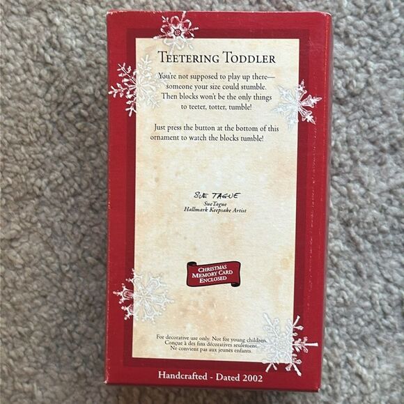 Hallmark Keepsake Ornament: Teething Toddler - Picture 5 of 9